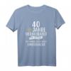40 Jahre verheiratet T-Shirt mit lustigem Spruch – Originelles Ehegeschenk zum Hochzeitstag für Ehefrau