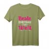 Ehefrau T-Shirt zum HapDeer – Lustiges Geschenk für Jahrestag & Valentinstag, Beste Ehefrau der Welt