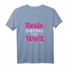 Ehefrau T-Shirt zum HapDeer – Lustiges Geschenk für Jahrestag & Valentinstag, Beste Ehefrau der Welt