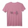 Damen Best Mom Ever Geschenk Muttertag - Persönliches T-Shirt mit Blumen für die beste Mama, ideal als Muttertags- oder Geburtstagsgeschenk