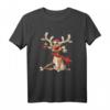 Lustiges Rentier Weihnachts T-Shirt für Damen und Herren – Perfektes Familiengeschenk & Partnerlook zu Weihnachten
