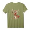 Lustiges Rentier Weihnachts T-Shirt für Damen und Herren – Perfektes Familiengeschenk & Partnerlook zu Weihnachten