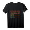 Veilchenhochzeit Glücklich Verheiratet 2008 - 13. Hochzeitstag T-Shirt für Paare, Partner & Schwiegereltern
