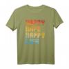 Happy Wife Happy Life Fun T-Shirt - Retro Design für Männer und Frauen, lustiges Geschenk für Ehemänner und Paare