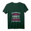 Damen T-Shirt mit Spruch 'Mein Mann Denkt Ich Bin Verrückt' - Lustiges Ehefrau Shirt mit V-Ausschnitt, perfektes Geschenk für humorvolle Frauen