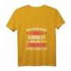 Damen T-Shirt mit Spruch 'Mein Mann Denkt Ich Bin Verrückt' - Lustiges Ehefrau Shirt mit V-Ausschnitt, perfektes Geschenk für humorvolle Frauen