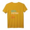 Beste Ehefrau Seit 2014 - 9. Hochzeitstag T-Shirt, personalisiertes Geschenk für Frau, Ehefrau, Gattin, Retro Vintage Design
