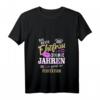Hochzeitstag Geschenk für Frauen - Damen T-Shirt mit V-Ausschnitt zum 35. Ehejahr, perfekte Ehefrau Geschenke zum Jahrestag