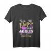 Hochzeitstag Geschenk für Frauen - Damen T-Shirt mit V-Ausschnitt zum 35. Ehejahr, perfekte Ehefrau Geschenke zum Jahrestag