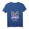 Hochzeitstag Geschenk für Frauen - Damen T-Shirt mit V-Ausschnitt zum 35. Ehejahr, perfekte Ehefrau Geschenke zum Jahrestag