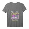 Hochzeitstag Geschenk für Frauen - Damen T-Shirt mit V-Ausschnitt zum 35. Ehejahr, perfekte Ehefrau Geschenke zum Jahrestag