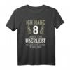 8 Jahre verheiratet Blechhochzeit T-Shirt – Humorvolles Geschenk für Ehemann & Ehefrau zum 8. Hochzeitstag