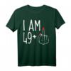 Ich bin 49 plus 1 Mittelfinger - Lustiges 50. Geburtstag Damen T-Shirt für Frauen, Ehemänner & Familie