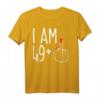 Ich bin 49 plus 1 Mittelfinger - Lustiges 50. Geburtstag Damen T-Shirt für Frauen, Ehemänner & Familie