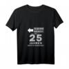 Damen Silberhochzeit 25 Jahre Geschenk T-Shirt mit V-Ausschnitt – Lustiges Jubiläums-Shirt für Ehemann & Ehefrau zum 25. Hochzeitstag