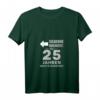 Damen Silberhochzeit 25 Jahre Geschenk T-Shirt mit V-Ausschnitt – Lustiges Jubiläums-Shirt für Ehemann & Ehefrau zum 25. Hochzeitstag