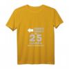 Damen Silberhochzeit 25 Jahre Geschenk T-Shirt mit V-Ausschnitt – Lustiges Jubiläums-Shirt für Ehemann & Ehefrau zum 25. Hochzeitstag