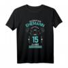 15. Ehejahre Kristallhochzeit T-Shirt - Geschenkidee für Partner, Ehemann & Ehefrau zum 15. Hochzeitstag & Rosenhochzeit