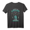 15. Ehejahre Kristallhochzeit T-Shirt - Geschenkidee für Partner, Ehemann & Ehefrau zum 15. Hochzeitstag & Rosenhochzeit