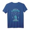 15. Ehejahre Kristallhochzeit T-Shirt - Geschenkidee für Partner, Ehemann & Ehefrau zum 15. Hochzeitstag & Rosenhochzeit