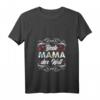 Damen Beste Mama Der Welt Muttertag T-Shirt mit V-Ausschnitt – Perfektes Geschenk für Mama, werdende Mami & Babyparty