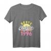 Damen Geschenk zur Silberhochzeit 2021 – Beste Ehefrau seit 1996 T-Shirt mit V-Ausschnitt, Partnerlook & lustiges Jahrestagsgeschenk