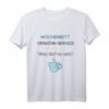 Wochenbett Verwöhn-Service T-Shirt – Perfektes Geschenk für Väter, Papas, Partner und Freunde zur Unterstützung nach der Geburt
