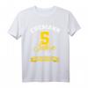 Herren Ehemann 5. Hochzeitstag Geschenk T-Shirt – Lustiges Holzhochzeit Outfit für den Jahrestag