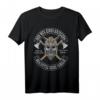 Der Weg eines Kriegers - Wikinger Männer Ehemann Vatertags T-Shirt – Episches Geschenk für Fans der nordischen Mythologie und Wikinger-Kultur