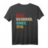 Bester Ehemann seit 2019 T-Shirt – Perfektes Geschenk zum 3. Hochzeitstag, Jubiläum & romantische Feier