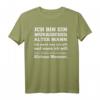 Humorvolles Alter Mann T-Shirt - Geschenk für Ehemann, Vater und Opa mit lustigem Spruch für Vatertag & Geburtstag