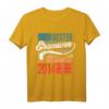 Bester Ehemann seit 2014 Vintage Retro T-Shirt zum 8. Hochzeitstag - Persönliches Partnerlook Shirt für Ehejubiläum und Überraschung