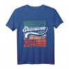 Bester Ehemann seit 2014 Vintage Retro T-Shirt zum 8. Hochzeitstag - Persönliches Partnerlook Shirt für Ehejubiläum und Überraschung