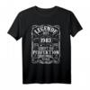 Lustiges 41. Geburtstag T-Shirt & Deko für Mann & Frau - Originelle Geschenkidee zum 41. Geburtstag, 1983 Deko, Partydeko & witziges Geschenk