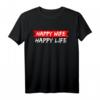 Happy Wife Happy Life T-Shirt für Ehemänner – Lustiges Geschenk mit Spruch für gute Ehemänner und Freunde
