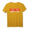 Happy Wife Happy Life T-Shirt für Ehemänner – Lustiges Geschenk mit Spruch für gute Ehemänner und Freunde