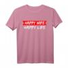 Happy Wife Happy Life T-Shirt für Ehemänner – Lustiges Geschenk mit Spruch für gute Ehemänner und Freunde