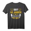 Herren Messinghochzeit Hochzeitstag Jubiläum Ehemann T-Shirt - Perfekt für 45 Jahre Ehe, Jubiläumsdekoration & Geschenke