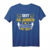 Herren Messinghochzeit Hochzeitstag Jubiläum Ehemann T-Shirt - Perfekt für 45 Jahre Ehe, Jubiläumsdekoration & Geschenke