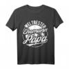 Weltbester Ehemann und Papa T-Shirt – Persönliches Vatertagsgeschenk für den besten Papa und Ehemann