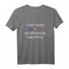 Lustiges Ehemann T-Shirt - 'Ich brauche Google nicht, meine Frau weiß alles' Humorvolles Geschenk für Männer