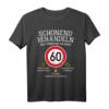 60. Geburtstag Oldtimer Humor T-Shirt - Schonend Behandeln Spruch für Männer, Väter, Opas & Legenden zum runden Sechzigsten
