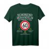 60. Geburtstag Oldtimer Humor T-Shirt - Schonend Behandeln Spruch für Männer, Väter, Opas & Legenden zum runden Sechzigsten