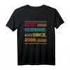 Herren Hochzeitstag T-Shirt - Bester Ehemann seit 2008, Lustiges Geschenk für Ehepartner zum Jubiläum, Weihnachten & Valentinstag