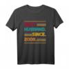 Herren Hochzeitstag T-Shirt - Bester Ehemann seit 2008, Lustiges Geschenk für Ehepartner zum Jubiläum, Weihnachten & Valentinstag