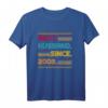 Herren Hochzeitstag T-Shirt - Bester Ehemann seit 2008, Lustiges Geschenk für Ehepartner zum Jubiläum, Weihnachten & Valentinstag