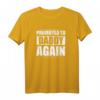 Promoted to Daddy Again 2021 - Lustiges Geschenk für werdende Väter, Babyankündigung T-Shirt für Ehemann & zukünftigen Papa