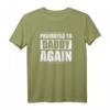 Promoted to Daddy Again 2021 - Lustiges Geschenk für werdende Väter, Babyankündigung T-Shirt für Ehemann & zukünftigen Papa