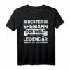 Porzellanhochzeit 20 Jahre Verheiratet T-Shirt – Lustiges Jubiläumsgeschenk für Ehemann & Ehepaar Fans