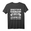 Porzellanhochzeit 20 Jahre Verheiratet T-Shirt – Lustiges Jubiläumsgeschenk für Ehemann & Ehepaar Fans